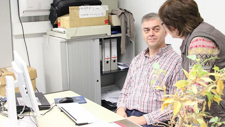 Beim Redaktionsfrühstück im FT Kronach. Foto: Marco Meißner