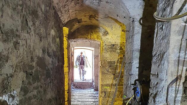 Die Sanierung und der Umbau der Rentei zur Kultur- und Begegnungsst&auml;tte ist momentan das finanzintensivste Hochbauwerk in der Bergwerksgemeinde und macht gute Fortschritte.K.-H. Hofmann