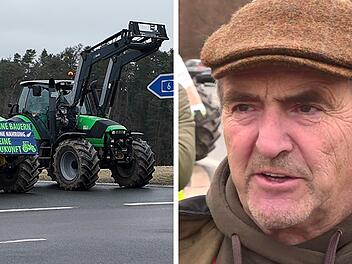 A6 bei Schwabach: Bauer erklärt erneute Blockade - "hält kein Schwein mehr aus"