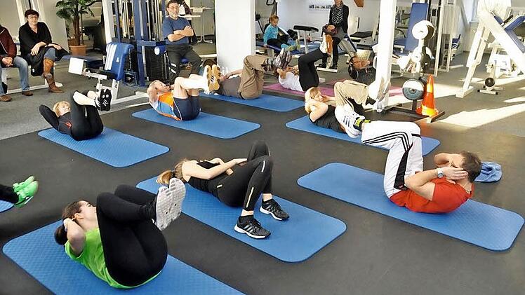 Der BSV bietet den Baiersdorfern ein breites Fitness-Angebot. Fotos: privat