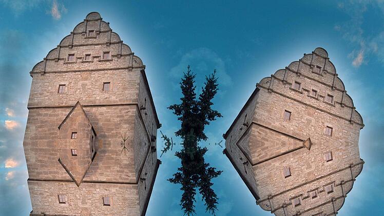 Das obere Tor ist ein beliebtes Fotomotiv und auch für Spielereien wie  Kaleidoskop-Experimente sehr geeignet. Foto: Dieter Britz