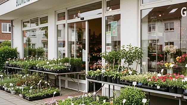 Blumengeschäft, Blumenladen, Florist, Gärtnerei