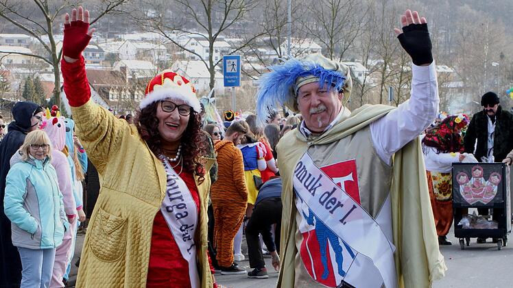 Das Prinzenpaar Walburga I. und Nepomuk I.: Andrea und Jürgen Neuß