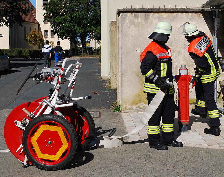 Großübung Feuerwehren