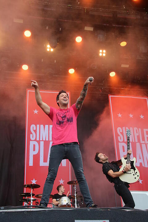 Simple Plan bei Rock im Park