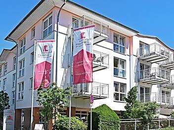Der Burkardus Wohnpark liegt relativ zentral in der Stadt.