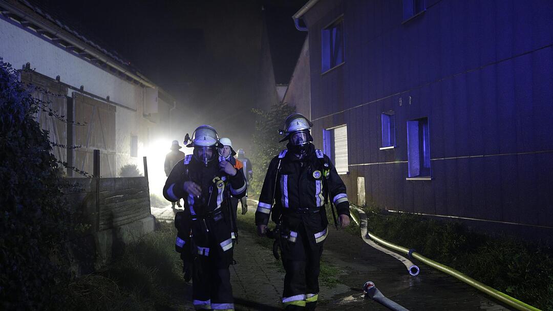 Scheunenbrand in Indernbuch