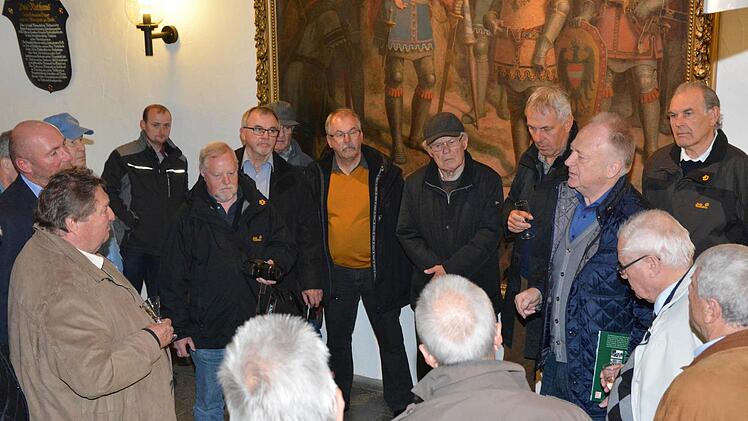 Empfang im Rathaus. Foto: Björn Hein