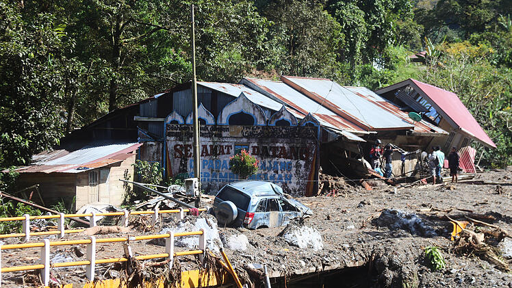 Überschwemmungen in Indonesien