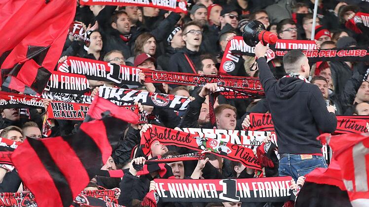 Die Nummer 1 in Franken - zuschauertechnisch allemal. 29 618 Fans sahen die Club-Spiele in der 2. Liga im Durchschnitt.  Foto: Sportfoto Zink