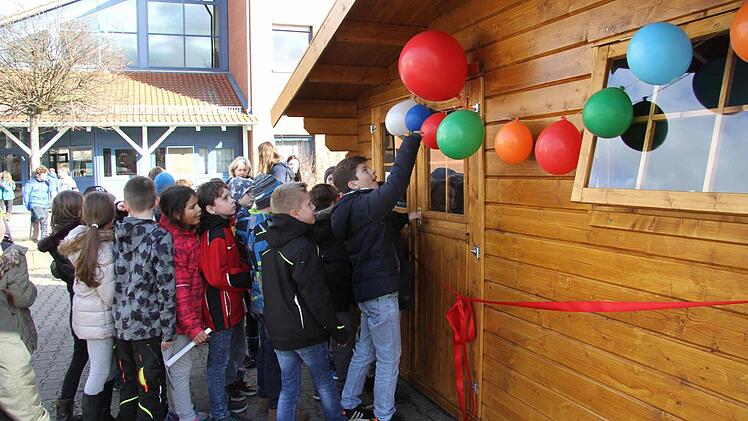 Das neue Spielhaus Foto: Richard Sänger