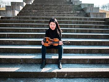 Die junge Geigerin Mayumi Kanagawa gastiert am Montag (28. Januar) bei der Coburger Gesellschaft der Musikfreunde.PR