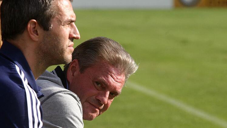 Klaus Schillig (rechts) hat sich nach Tageblatt-Informationen für Andreas Schöll (links) ausgesprochen und somit ein Machtwort beim VfL Frohnlach gesprochen. Foto: Albert Höchstädter