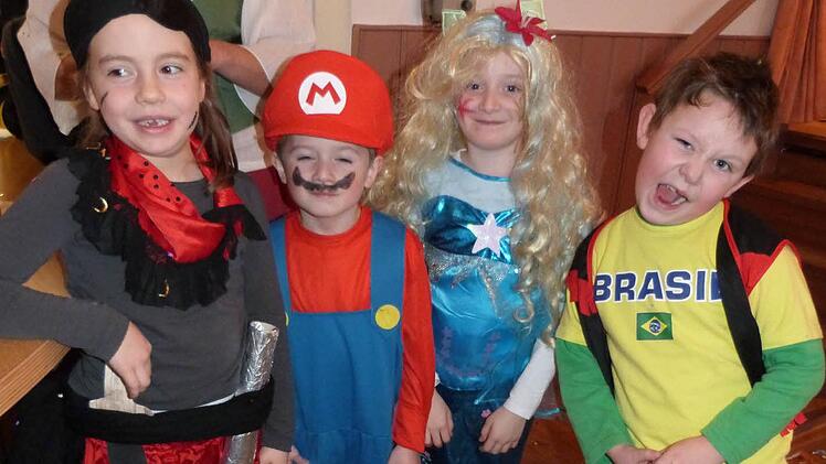 Kinderfasching in Neuenmarkt.