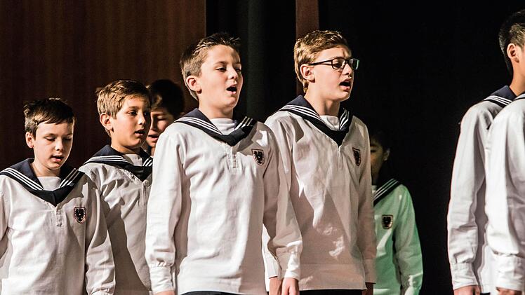 Die Wiener Sängerknaben gastierten in Coburg.Foto: Jochen Berger