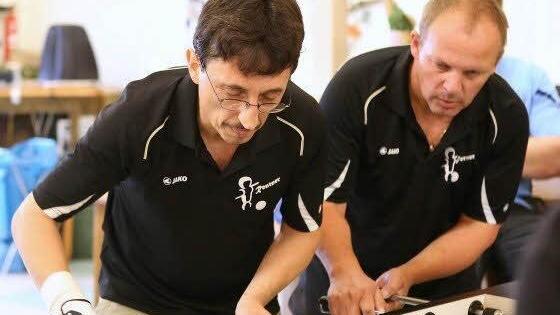 Rainer Göppner (links) war einer der besten Spieler in der Kicker-Verbandsliga Nord.