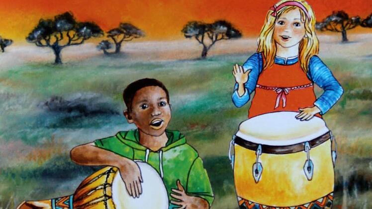 Die Adelsdorfer Künstlerin Uta Schlerf hat das Buch illustriert.