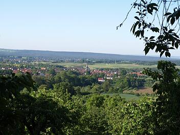 Blick vom Hang auf HetzlesPauline Lindner