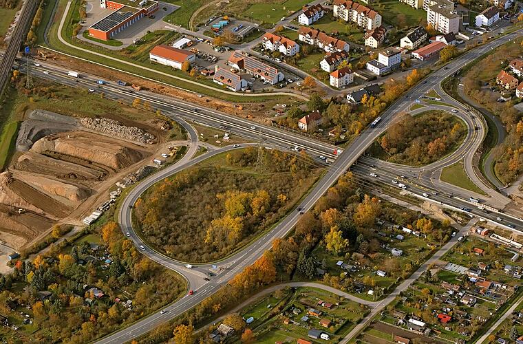 Brücke über A70 bei Hallstadt gesperrt: Umfahrung wird zum Nadelöhr