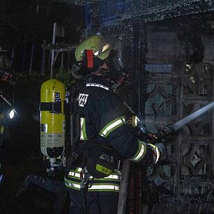 Feuerwehr-Einsatz nach Verpuffung in privater Sauna