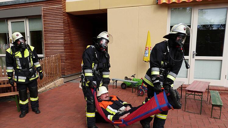 Übung im Kindergarte Föschnitz