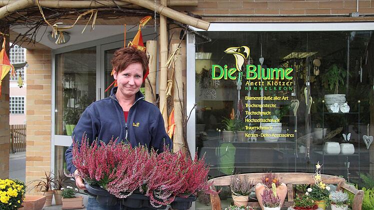 Schnell mal Blumen direkt vor dem Geschäft einladen - bislang war das für Anett Kötzer ein ganz normaler Servicefür die Kunden.