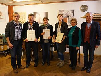 Der Obst- und Gartenbauverein ehrte treue Mitglieder.  Foto: Susanne Hämel
