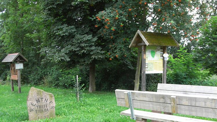 Der Seniorentreff in Thulba nahe dem See.  Foto: Joachim Rübel