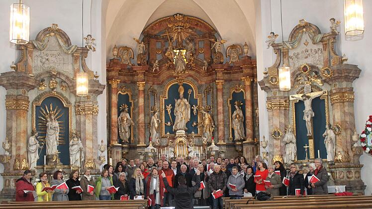 Ein Kyrieeleison in der Sankt-Kilian-Kirche Foto: Carmen Schwind