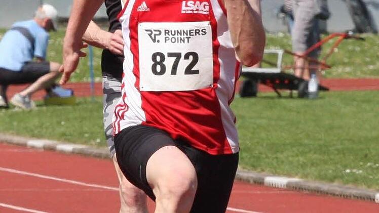 Sprinter Nick Przeliorz (TSV Münnerstadt) war nicht in Bestform bei den Deutschen Jugend-Meisterschaften angetreten.