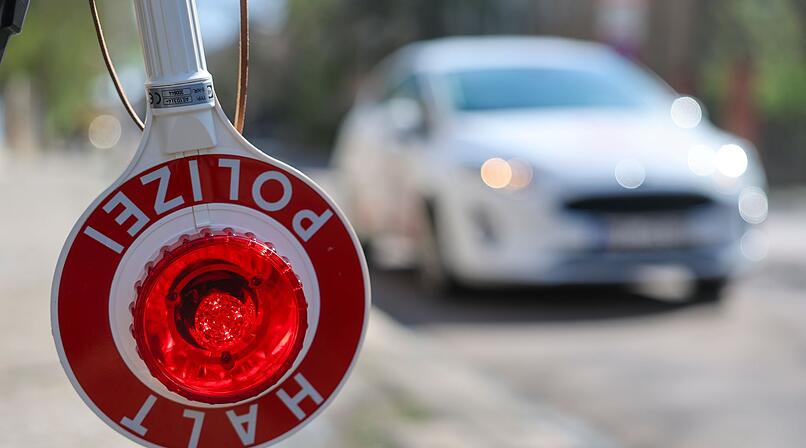 Polizeikontrolle in Forchheim