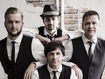 Wrapping Papers stürmen am Freitag die Bühne der Haas-Säle.  Foto: pr