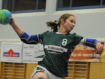 Eine starke Vorstellung hatte Carolin Annon von der SG Garitz/Nüdlingen in der Vorwoche angeboten. Jetzt will die Flügel-Spielerin auch gegen Haunstetten zum Höhenflug ansetzen. Foto: Hopf