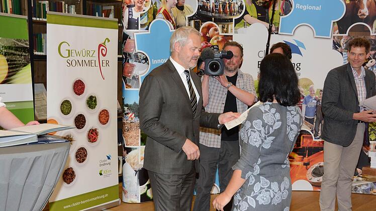Abschlussfeier für die Gewürzsommeliers 2015 in Kulmbach.  Foto: Christoph Griebel