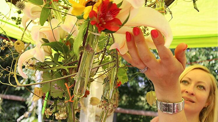 Florale Kreationen aus der Meisterhand von Kathrin Sell.