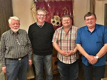 Sie führen den Sportclub Maroldsweisach in den nächsten zwei Jahren (von links): die gleichberechtigten Vorsitzenden Helmut Beck, Thomas Sauer, Günter Elflein und Eckhart Welz.  Foto: privat