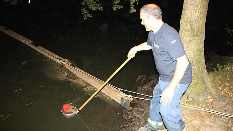 Die Saale brennt  Foto: Ralf Ruppert