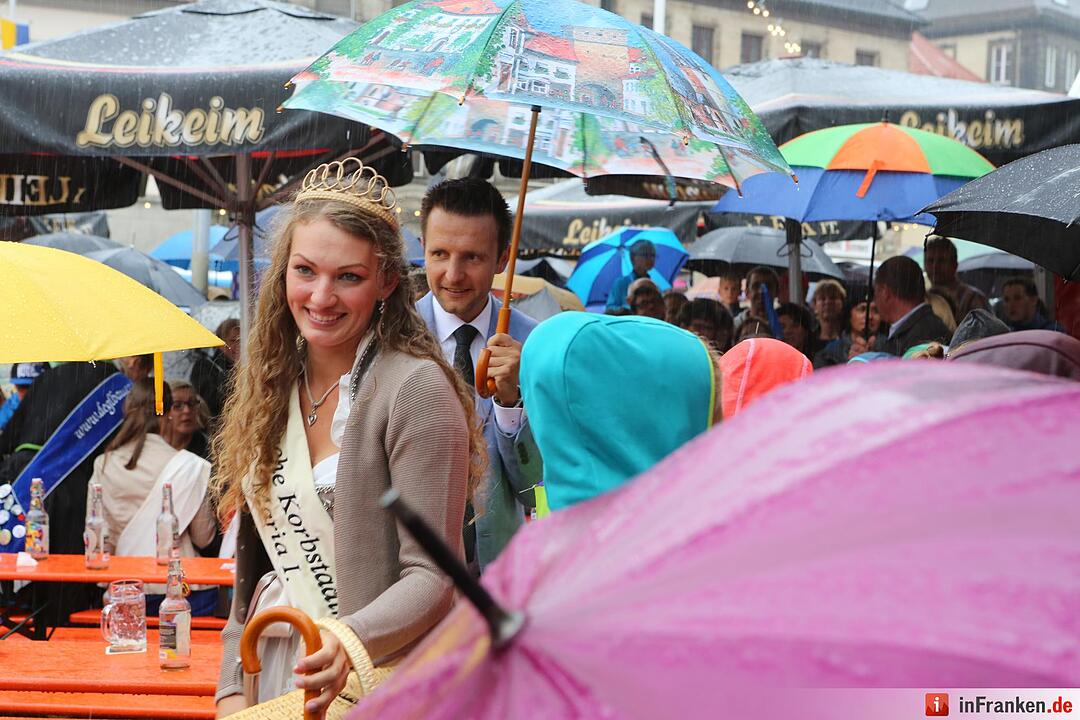 Korbmarkt Lichtenfels 2016 am Samstag