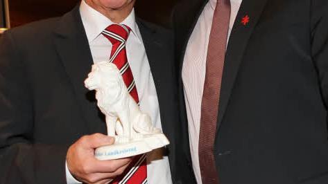 Bei der Verabschiedung von Landrat Oswald Marr. Foto: Barbara Herbst