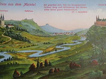 Ansichtskarten vom Gottesgarten waren einst sehr beliebt. Davon gibt es Dutzende Variationen.Sammlung Manfred Puschmann