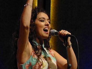 Lily Dahab - ausdrucksstarke Stimme Argentiniens. Foto: Ahnert