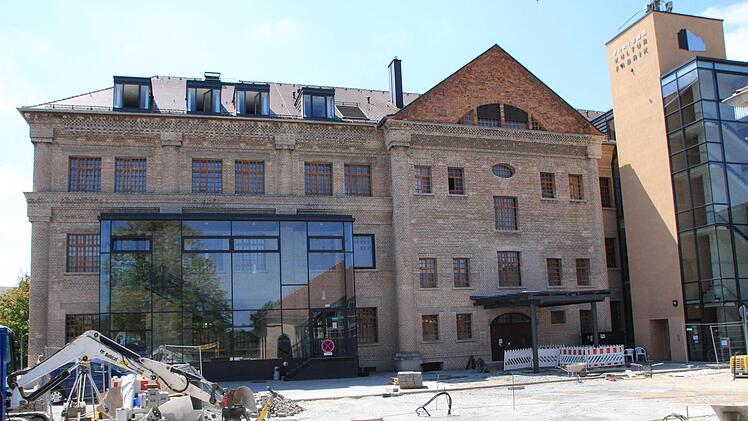 Die Baustelle des alten Heizhauses in Höchstadt Foto: Christian Bauriedel