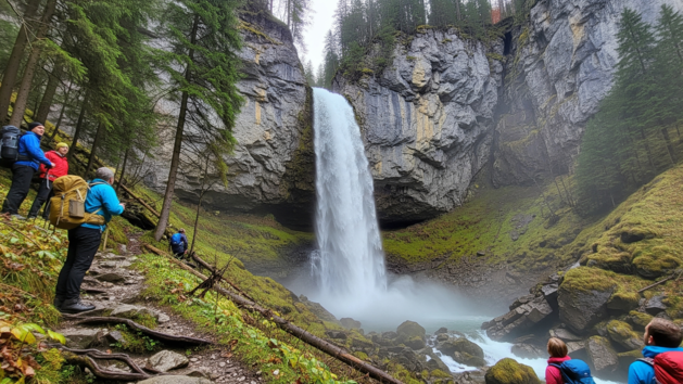 Frau stirbt bei Sturz von Wasserfall in Bayern