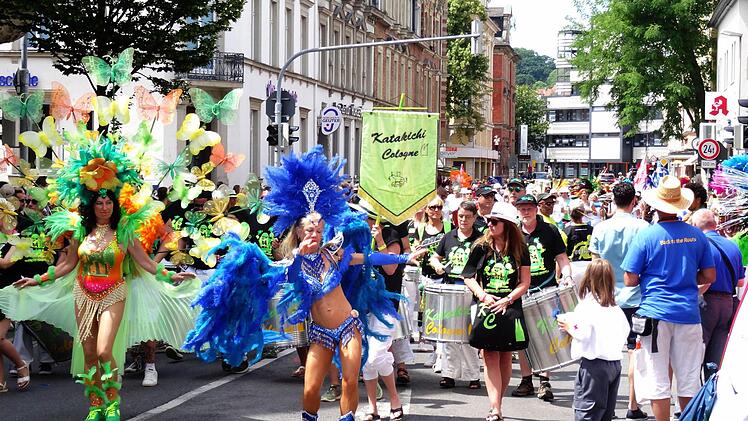 Samba in Coburg Foto: Jochen Berger