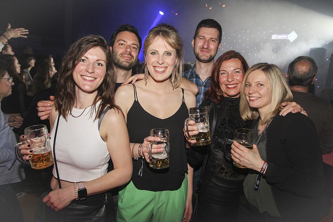 Klasse Stimmung in der Frankenhalle.