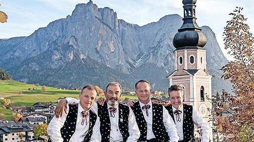 Das Kastelruther M&auml;nnerquartett kommt zu einem Konzert nach Bad Neustadt.