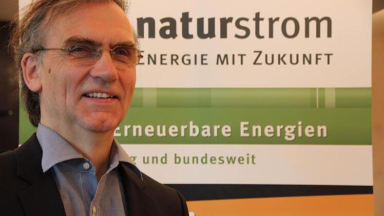 Naturstrom-Vorstand Dr. Thomas Banning.