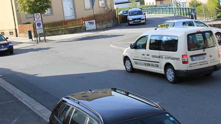 Der Bereich der Bahnhofstraße, der umgebaut wird.