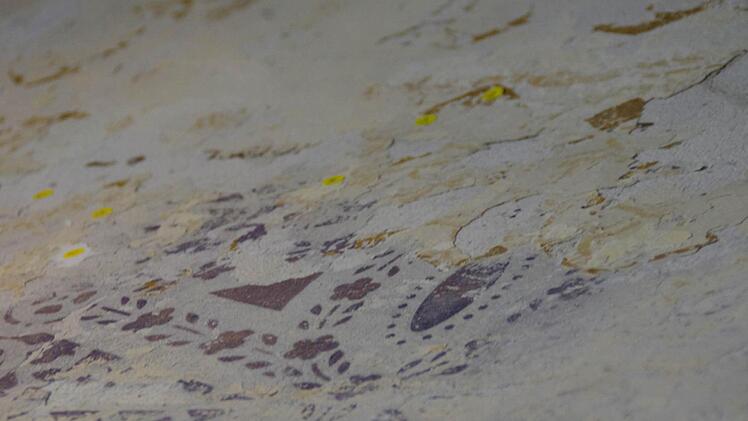 Eine der Malereien im Zeughaus. Foto: Marco Meißner