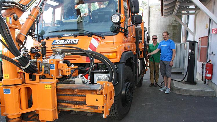 Eindrücke vom Gelände der Straßenmeisterei. Foto: Ralf Ruppert